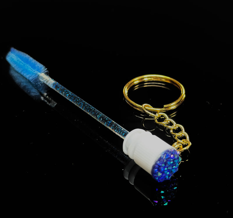 Lash eXtend mascara brushes keychain - blue