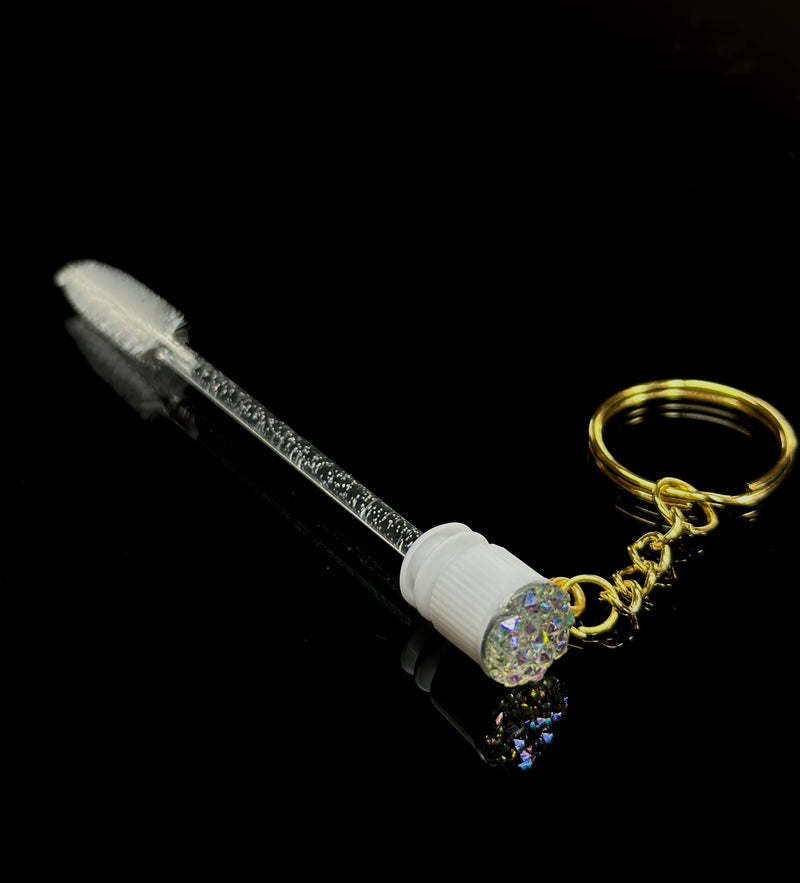 Lash eXtend mascara brushes keychain - crystal