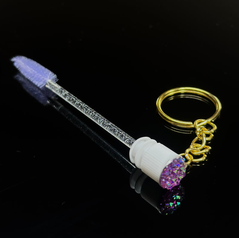 Lash eXtend mascara brushes keychain - purple