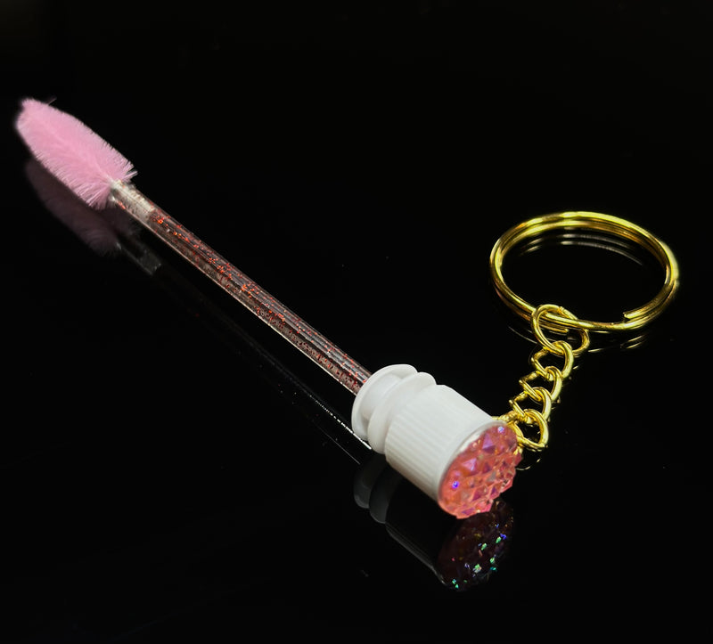 Lash eXtend mascara brushes keychain - pink (10 pcs)