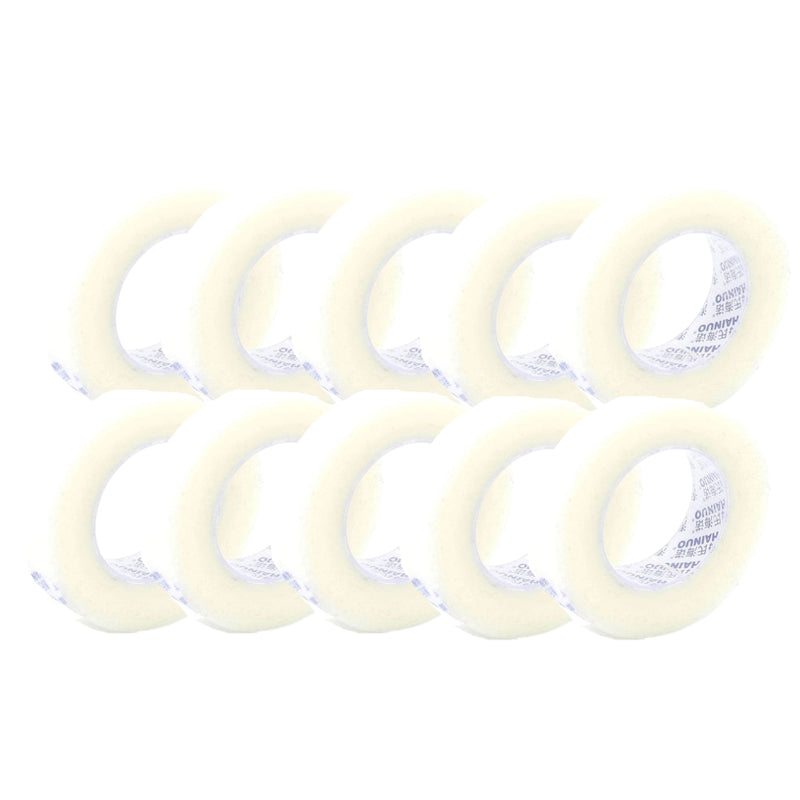 Strong transparent micro tape (1 set of 10 pieces)