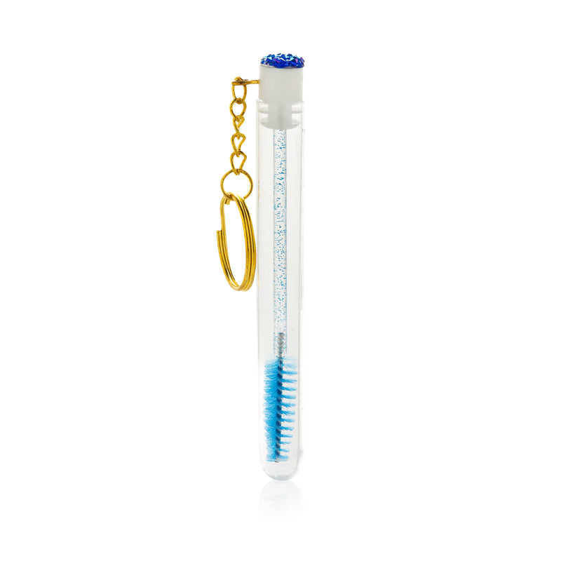Lash eXtend mascara brushes keychain - blue (10 pcs)