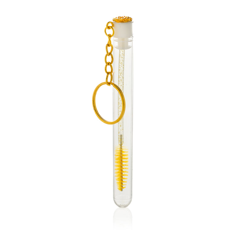 Lash eXtend mascara brushes keychain - gold (10 pcs)