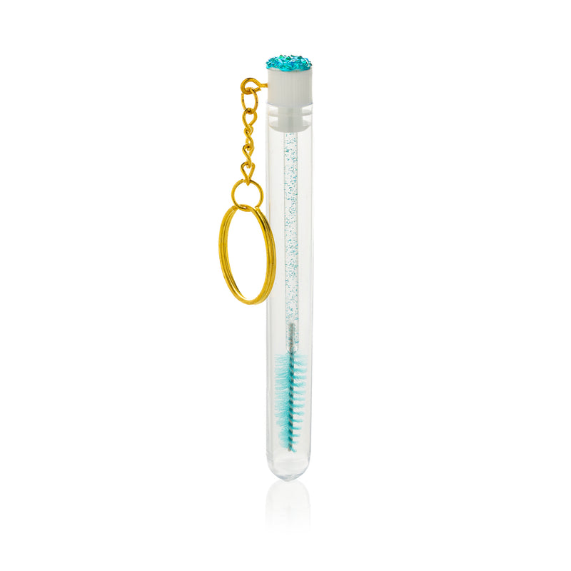 Lash eXtend mascara brushes keychain - aqua