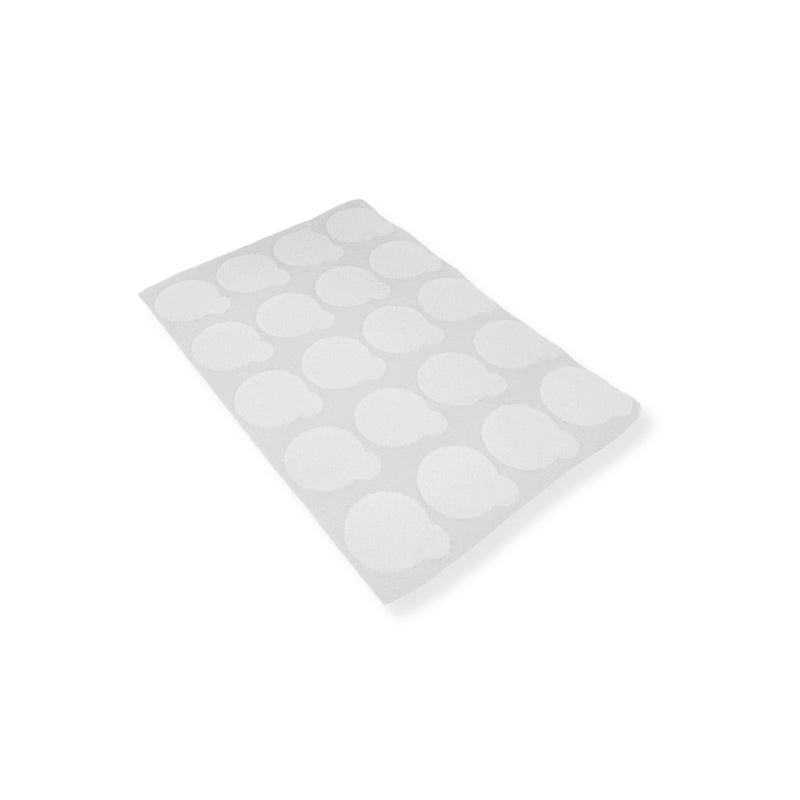 Glue stickers circular - small (100 pieces)