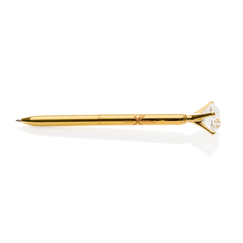 Penna di lusso oro/diamante
