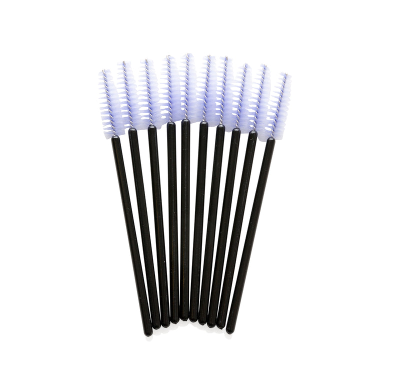 Lash eXtend mascara brushes - black / purple (10 pcs)